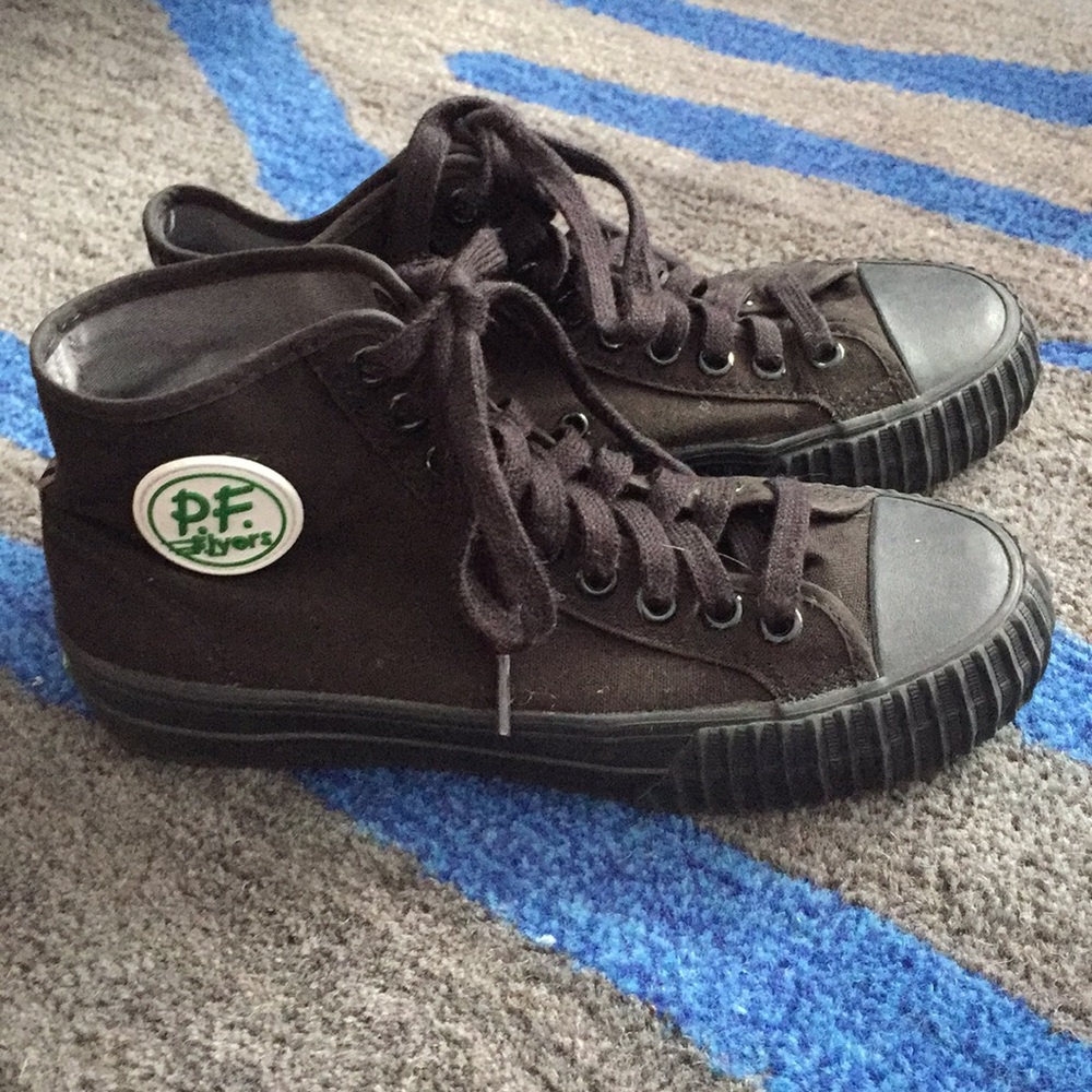 PF Flyers hi top sneakers